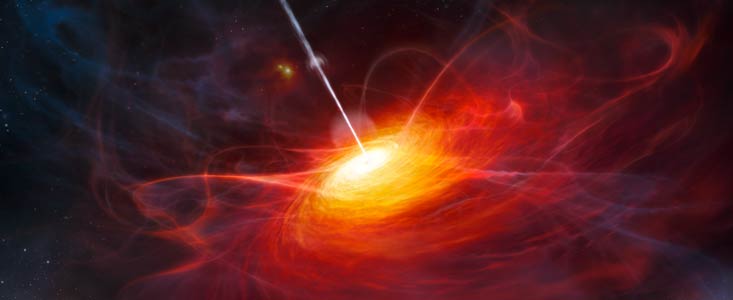 L'importance des trous noirs en tant que source de chaleur du cosmos