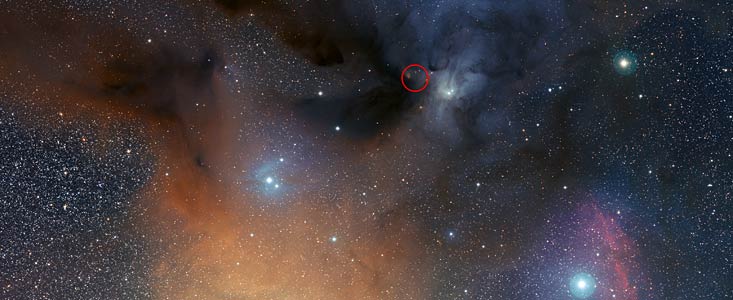 De l'Eau Oxygénée dans l'Espace