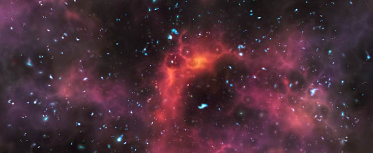 Des galaxies lointaines révèlent la dissipation du brouillard cosmique