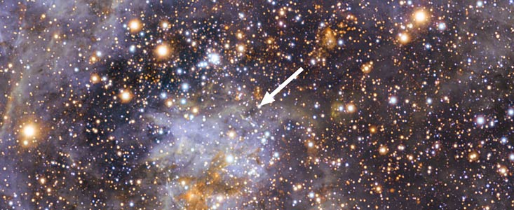 Le VLT découvre l'étoile à la plus grande vitesse de rotation