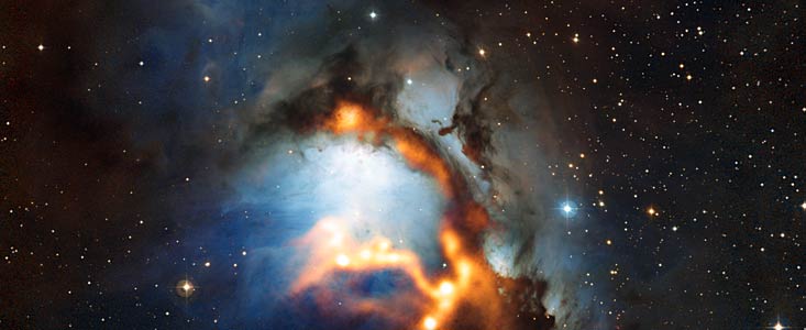 La poussière proche de la Ceinture d'Orion passée au crible