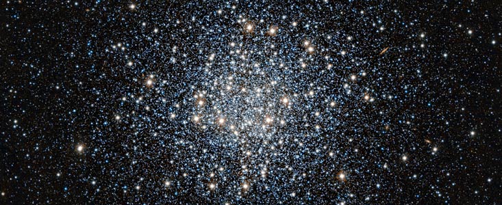 VISTA observe une grande boule d'étoiles