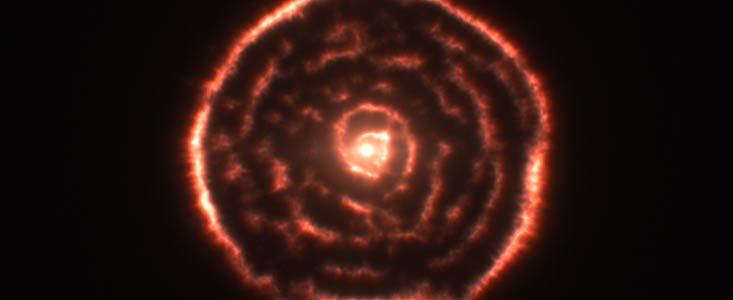 D'étonnantes structures spirales détectées par ALMA