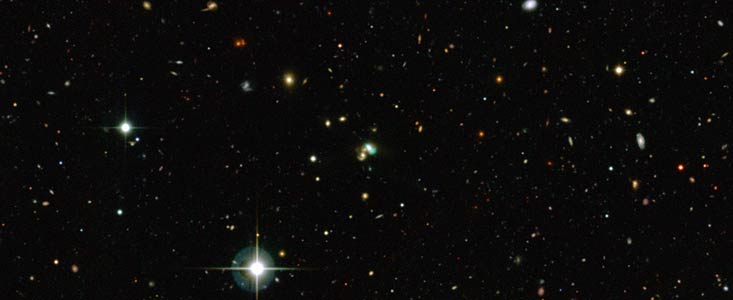 De grands échos galactiques en provenance du passé