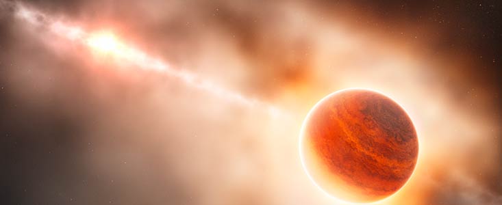 Naissance d’une planète géante