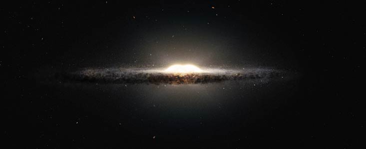 La cacahuète au coeur de notre Galaxie