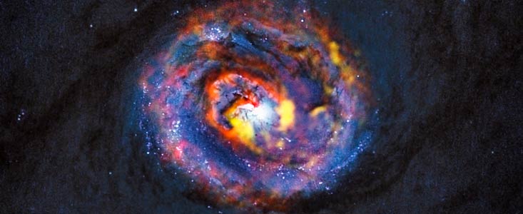 ALMA sonde le mystère des jets issus des trous noirs géants