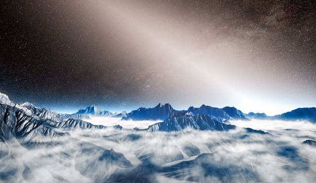 Le VLTI détecte une lumière exozodiacale