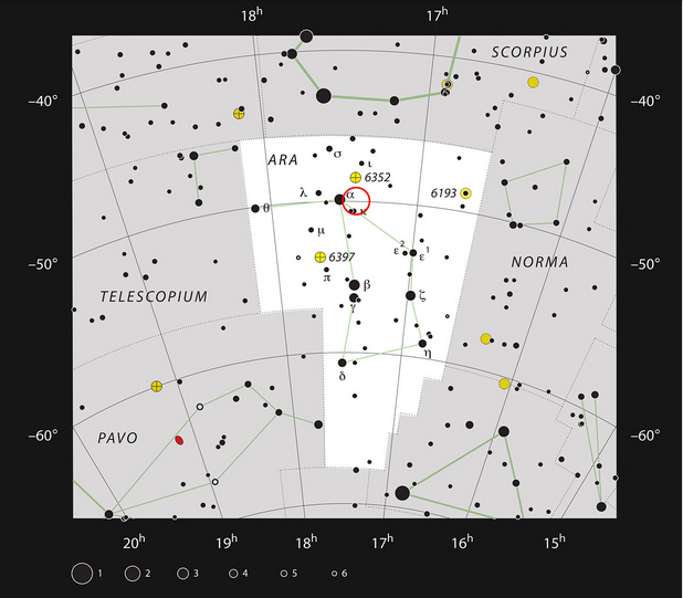 Le riche amas ouvert d'étoiles IC 4651