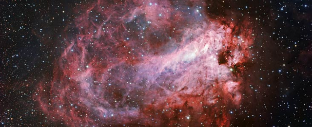 Nébuleuse Messier 17, une rose cosmique aux dénominations multiples