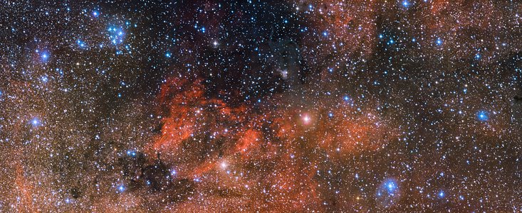 Un laboratoire stellaire dans la constellation du Sagittaire