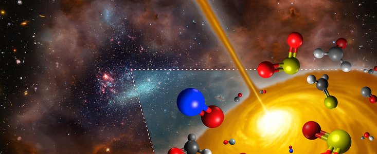 ALMA détecte un cocon stellaire à la chimie inhabituelle