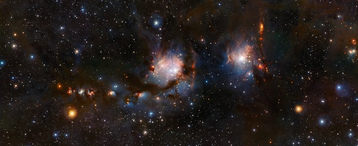 Le sondeur de poussière de l'ESO révèle l'existence d'étoiles cachées