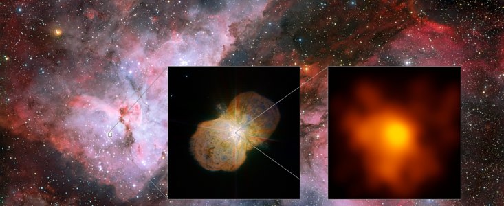 Image haute résolution d'Eta Carinae