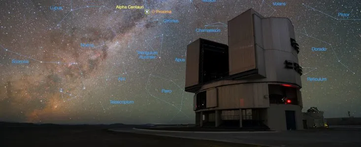 Le VLT part à la recherche de planètes au sein du système Alpha Centauri