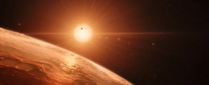 La naine ultrafroide et les sept planètes