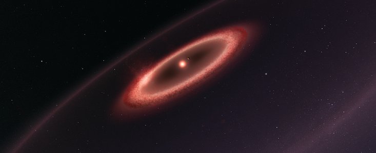 ALMA détecte de la poussière froide autour de l'étoile la plus proche