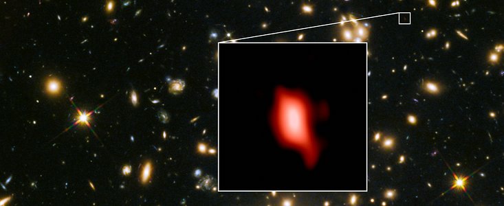 Des preuves de la formation d'étoiles 250 millions d'années seulement après le Big Bang