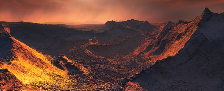 Une super-Terre en orbite autour de l’étoile de Barnard