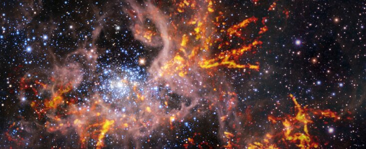 Des astronomes cartographient une violente formation d’étoiles