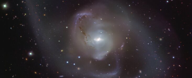 Vidéo: un télescope capture l’image d’une spectaculaire dance cosmique