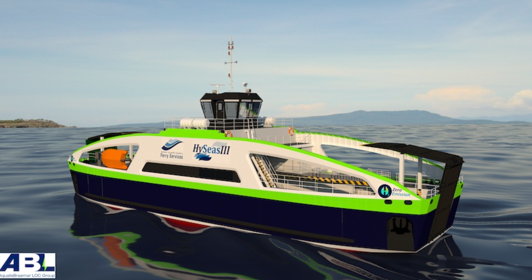Dévoilement du premier ferry maritime à hydrogène d’Europe