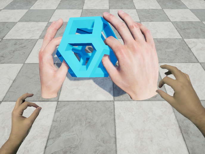 Vidéo : Des mains naturelles pour une interaction virtuelle 3D intuitive