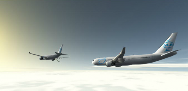 Le ravitaillement en vol des avions de ligne