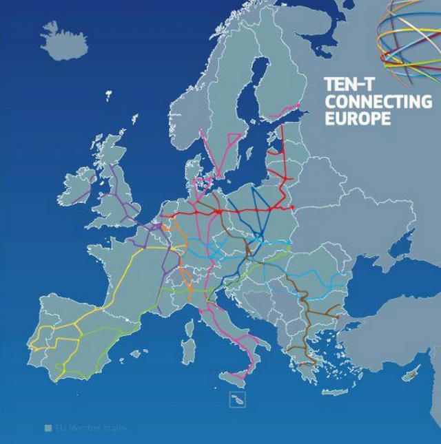 Un réseau trans-européen de transport en 2030