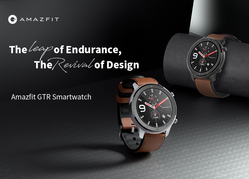 La montre connectée Xiaomi Huami Amazfit GTR 47mm