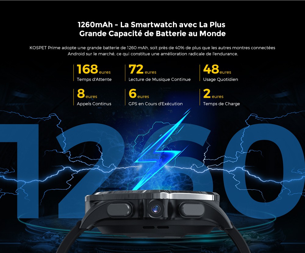 La montre connectée KOSPET Prime 4G