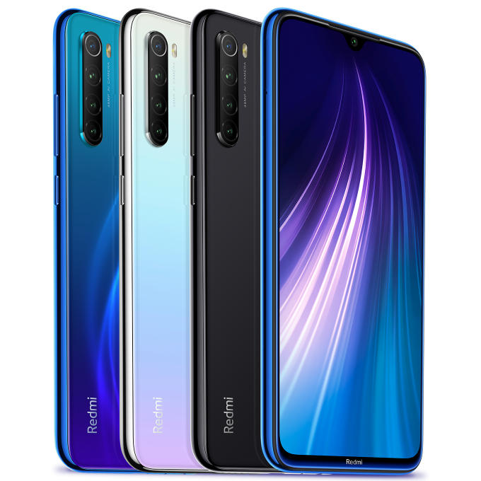 Le smartphone Xiaomi Redmi Note 8