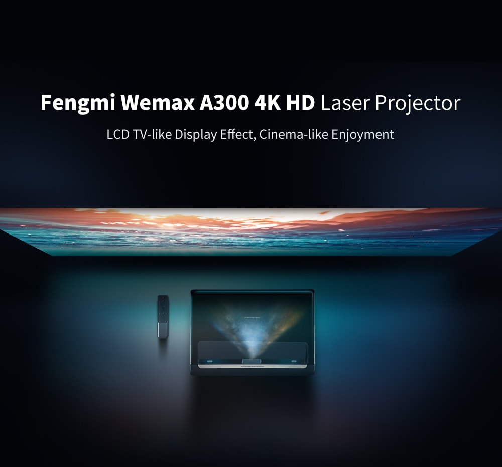 Le vidéoprojecteur 4K Xiaomi WEMAX L1668FCF A300