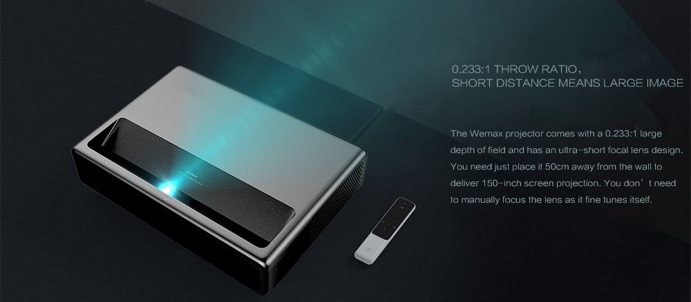 Le vidéoprojecteur laser Xiaomi Wemax One Pro 7000 ANSI Lumens