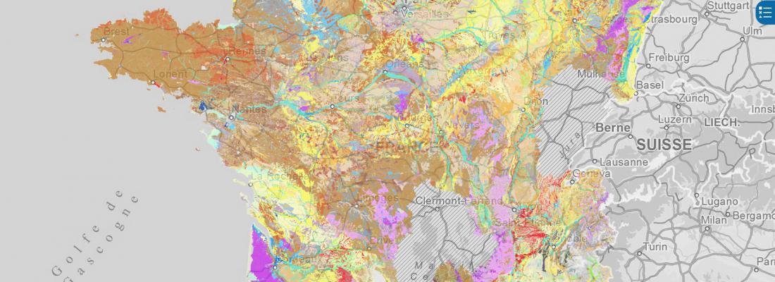 Une nouvelle carte des sols de France accessible à tous