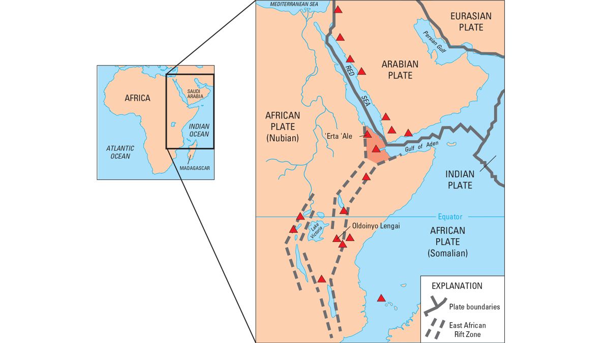 🦴 A África se "parte em dois" e revela restos humanos em abundância