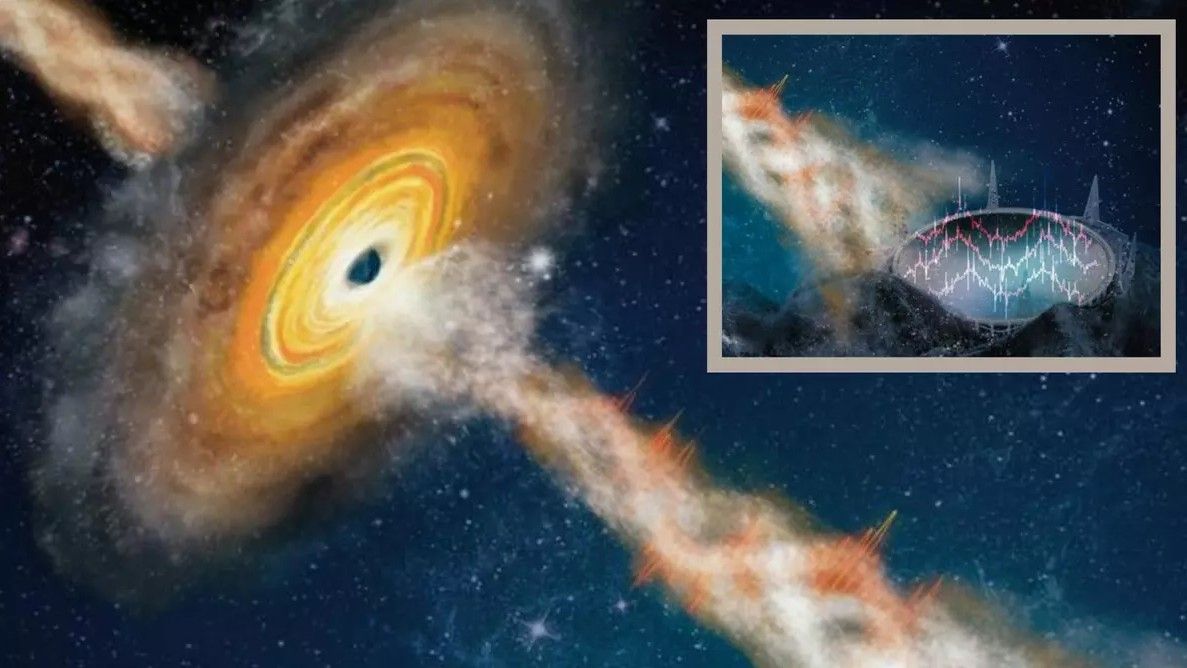 Un trou noir de la taille de la Terre au comportement étrange
