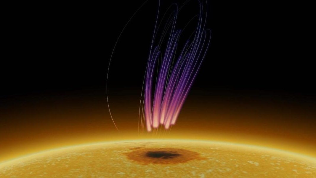 Pour la première fois, des aurores découvertes sur le Soleil