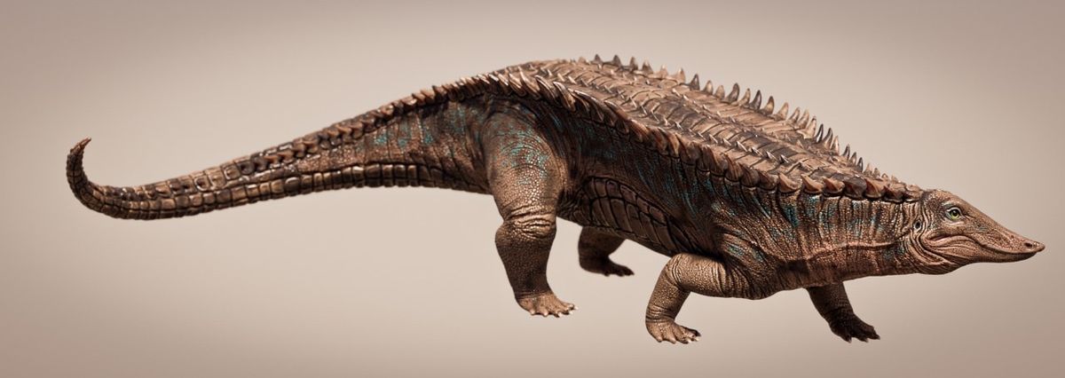 Este "tanque" do Triássico revela-se um parente dos crocodilos