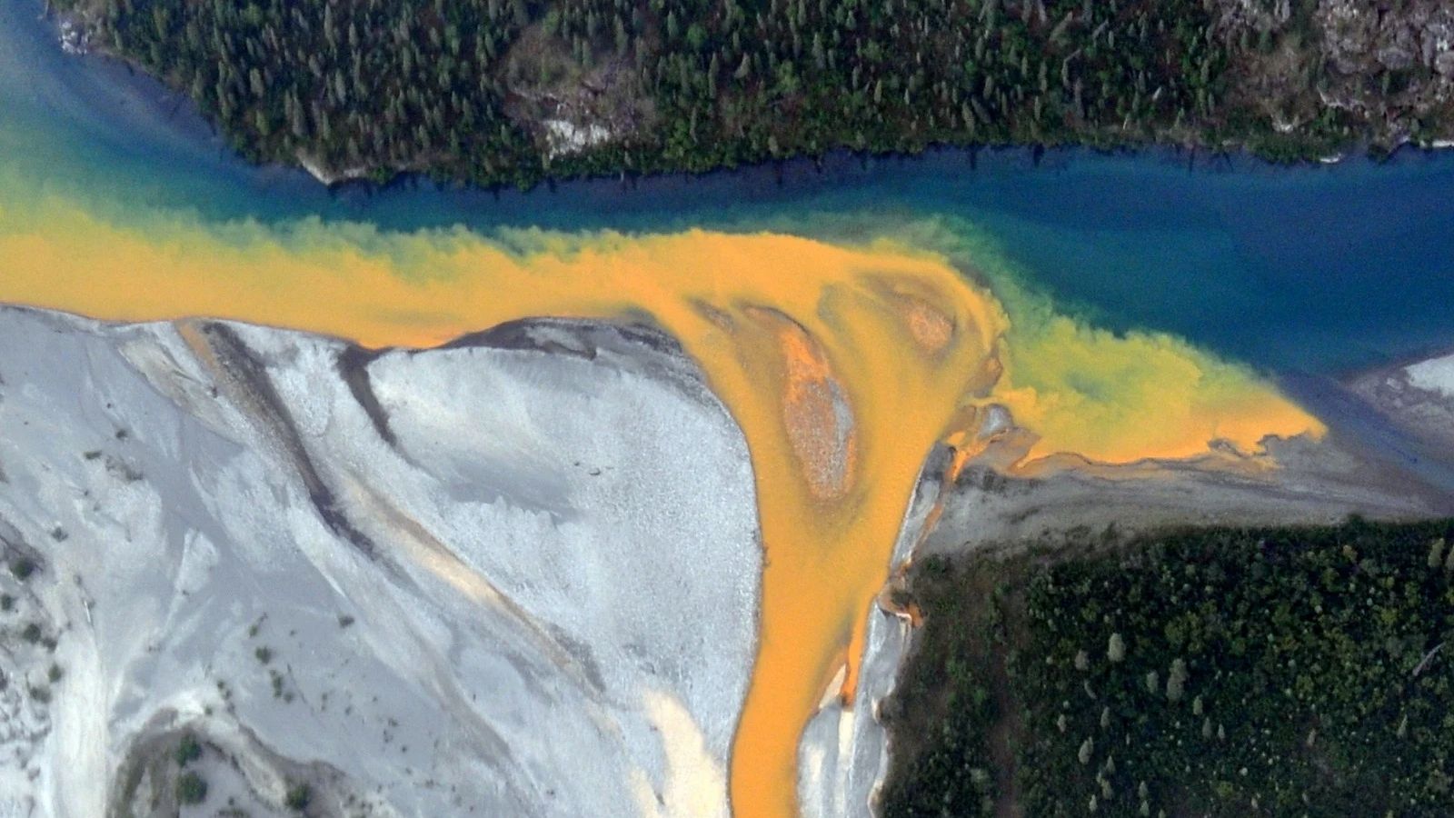 Views from space: why these rivers are turning orange and extremely toxic