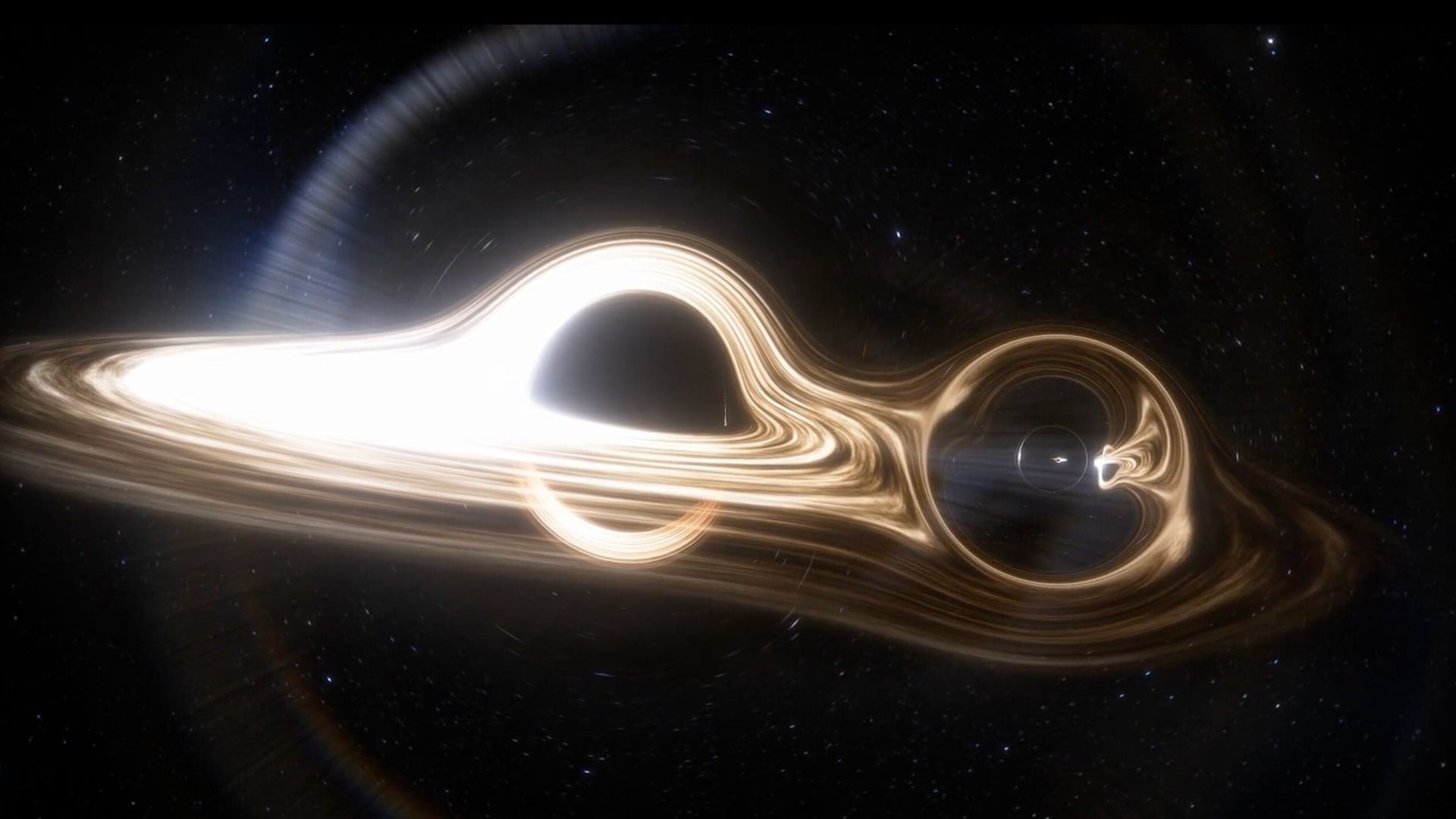 ⚫ First image of two black holes in mutual orbit
