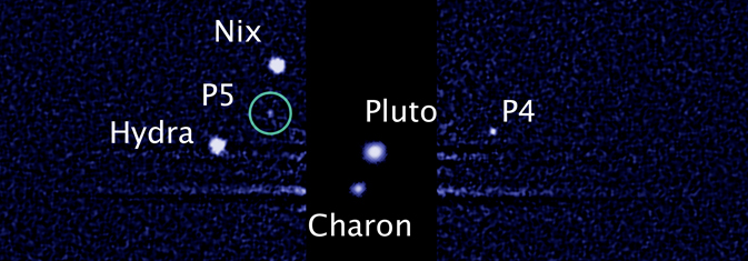 Hubble découvre une cinquième lune autour de Pluton