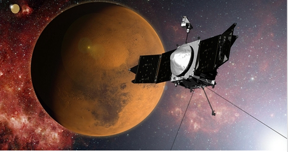 MAVEN a été mis en orbite avec succès autour de Mars le 21 septembre