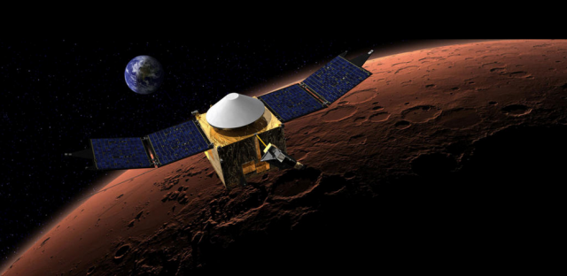 MAVEN, en orbite autour de Mars dimanche 21 septembre