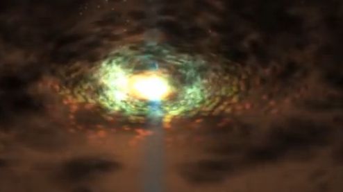 Vidéo: Nuages autour d'un trou noir
