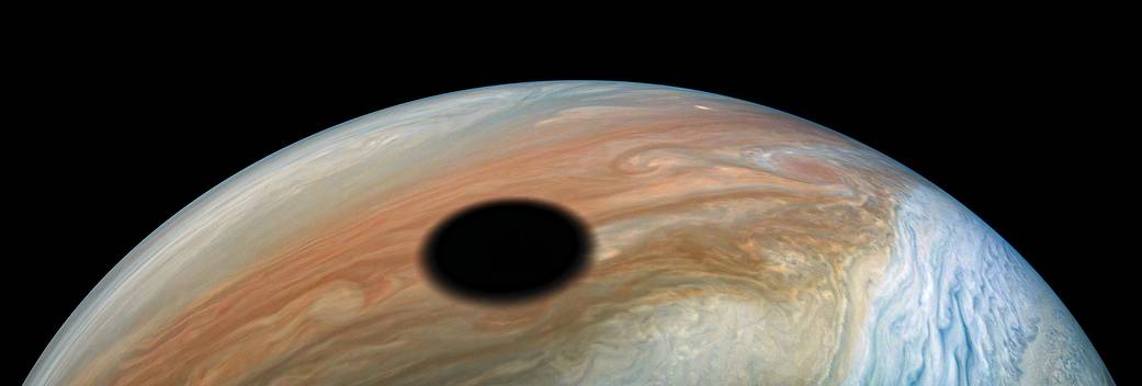 Un "trou" dans Jupiter