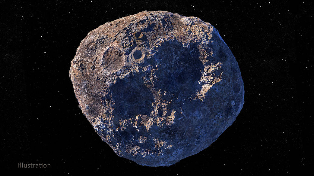 Psyché: une sonde pour explorer le potentiel vestige du noyau d'une ancienne protoplanète