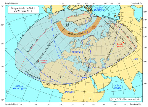 Revivre l'éclipse partielle en replay
