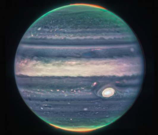 Des détails inattendus de Jupiter mis en évidence par le télescope James Webb