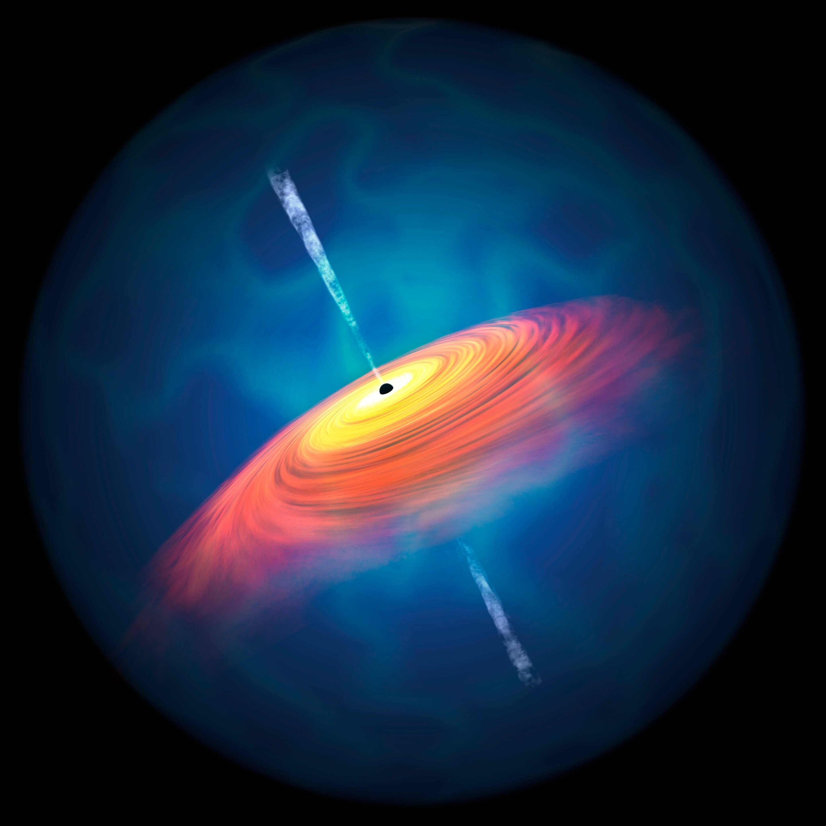 Les trous noirs supermassifs : une clé pour comprendre l'Univers